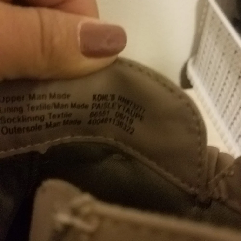 Light Brown Ankle Boots | size 4 Medium